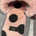 Victoria's Secret Victoria’s Secret Pink Polka Dot Slippers; Medium Women’s Photo 2
