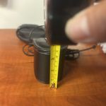 Nine West NEW  Vintage 90s Leather Black White Two Tone Chunky Block Heel Sandals Photo 9