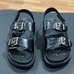 Unionbay Women's Vega Sport Sandal Size 11 Black Croc Photo 1
