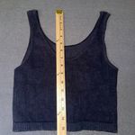Aeropostale Navy Blue Cropped Reversible Tank Top Photo 2
