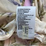 American Eagle  Outfitters Button Tie Front Ruffle Floral Blouse | Size XS Photo 9