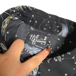 Hell Bunny  Solaris Sun & Moon 70's Black Blouse Size: S Photo 2