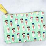 IPSY SUMMER THEMED GLAM COSMETIC BAG Green Size 00 Photo 3