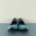 Rothy's Rothy’s The Point Aquamarine Blue Green Washable Knit Retired Ballet Flats Photo 2