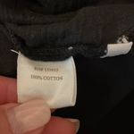 Bobi  Los Angeles Black Raw Seam Hem V-Neck Tank Top Photo 6