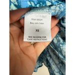 Love the Label Smocked Yoke Ruffle Sleeve Top in Martine Blue Sz. XS Photo 4