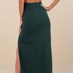 Lulus Emerald Green Halter Dress Photo 1