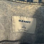 Old Navy  Distressed Denim Jacket Photo 4