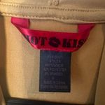 Hot Kiss Size M Mustard Yellow Long Sleeve Cropped Pullover Hoodie Photo 1