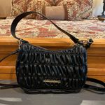 Steve Madden Bswagger Black Quilted Shoulder Crossbody Bag Photo 3