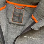 Musto Land Rover Hoodie Scoria Tech Mid Layer Gray Women's Size 12 Medium Photo 4