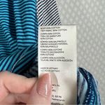 Free People  We‎ The Free Blue Striped On A Boat Crop Polo Top Photo 4