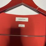 Aritzia  Babaton burnt orange elastic long sleeve crop top sz M Photo 1