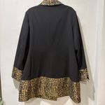 Dennis Basso NEW  Double Breasted Jacket with Slight Metallic Leopard Design 24W Photo 10