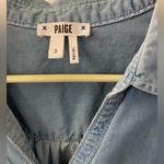 Paige  Women’s Sky Blue Button-Up Shirt Size Small Photo 5