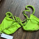 Ruby Juillet Swim  Top Lurex Sparkle Lime Photo 2