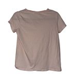 Ralph Lauren Polo ‎ Striped V-Neck T-Shirt Women's Pink White Medium Photo 4