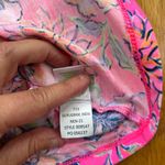 Lilly Pulitzer Lessa Off The Shoulder Top Pink Isle Bud Medium Resort Shirt Photo 8