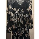 DR2 Dress Sz. Small Babydoll Fairy Boho Festival Artsy Whimsical Crochet Floral Photo 1