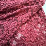 Gimmicks by BKE  Lace Floral Cardigan Size Small Photo 8