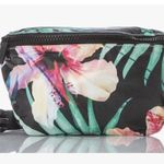Aloha Floral Fanny Pack Belt Bag Festival With Love From Paradise Black Photo 0