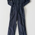 Pistola SELENA LONG SLEEVE PINCH WAIST BLACK CANVAS JUMPSUIT SZ XS REVOLVE Photo 4