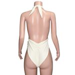 MONTCE Tropez One Piece Swim, Cream Rib, Medium White Photo 4