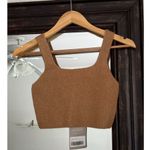 Everlane NWT The Cozy Stretch Tank - Camel Photo 1