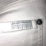 7 For All Mankind White High Waist Ankle Fringe Seam Skinny Jeans Size 26 NWT Photo 10