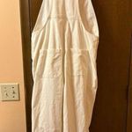 Faherty white corduroy overalls Photo 2