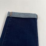 Levi's 512 Perfectly Slimming Jeans Stretch Dark Wash Denim High Rise Crop Size 8 Photo 4