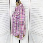 Vineyard Vines Palmetto Plaid Popover Linen Shirt Pink 00 Photo 1