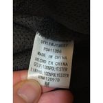 Entro VTG  Medium Buffalo Plaid Fleece Vest Red Black Lined Sherpa Full Zip 19x22 Photo 6