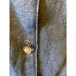 Bobbie & Brooks Bobbie Brooks denim shirt with embroidered purses size L Photo 4