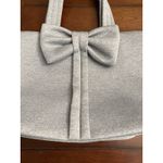 Stella & Dot Crush It Bow Tote - Grey NWOT Photo 2