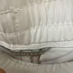 Athleta Cabo Linen Drawstring Striped Linen Drawstring Shortie Shorts Photo 4