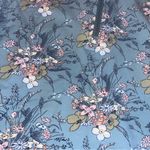 Vera Bradley  Women Medium Long Sleeve Pullover 1/4 Zip Floral Green Photo 1