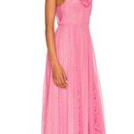 Love Shack Fancy Junia Maxi Dress | Hot Pink Cherry | NEW | 2 Photo 7