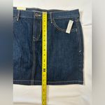  Dark Blue Denim Mini Skirt Old Navy NWT size 12 dark denim miniskirt Photo 2
