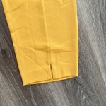 Diane Von Furstenberg DVF  Yellow Pants 15 Wilder crepe tapered Leg Ankle Elegant Photo 8