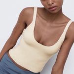 ZARA Cropped Knit Top Photo 2