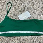 l*space x Everyday Pursuits Milo One Shoulder Bikini Top in Emerald Small NWT Photo 6