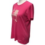 Life is Good Old School Beach Chair Lounge Crusher Pink T-Shirt M Short Sleeve Photo 3