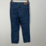 Levi's 724 High Rise Straight Crop Jeans Women 29 Blue Stretch Distressed Casual Photo 1