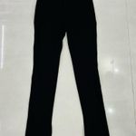 ANINE BING Max Split Leg Black Pant 38 Photo 0