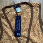 Women's Firminalitiy Sleeveless Beach CoverUp Top 2XL NWT Tan Size 2X Photo 3