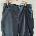 Hollister Ultra High Rise Baggy Pants Black Slouchy Fit Y2K 90s Large Photo 3