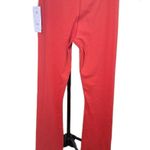 Spiritual Gangster NWT Womens Large Red High Waisted Flare Pants Athleisure Photo 3