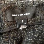 Who What Wear Metallic Pencil Skirt Photo 4