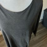 American Vintage Casual Gray Oversized T-Shirt Dress Photo 2
